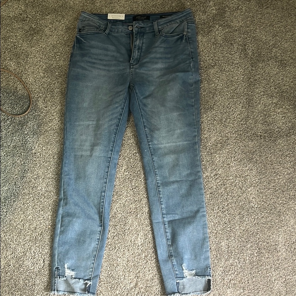 Women's JUDY BLUE Size 11/30 Blue Jeans Style#JB88609 MD